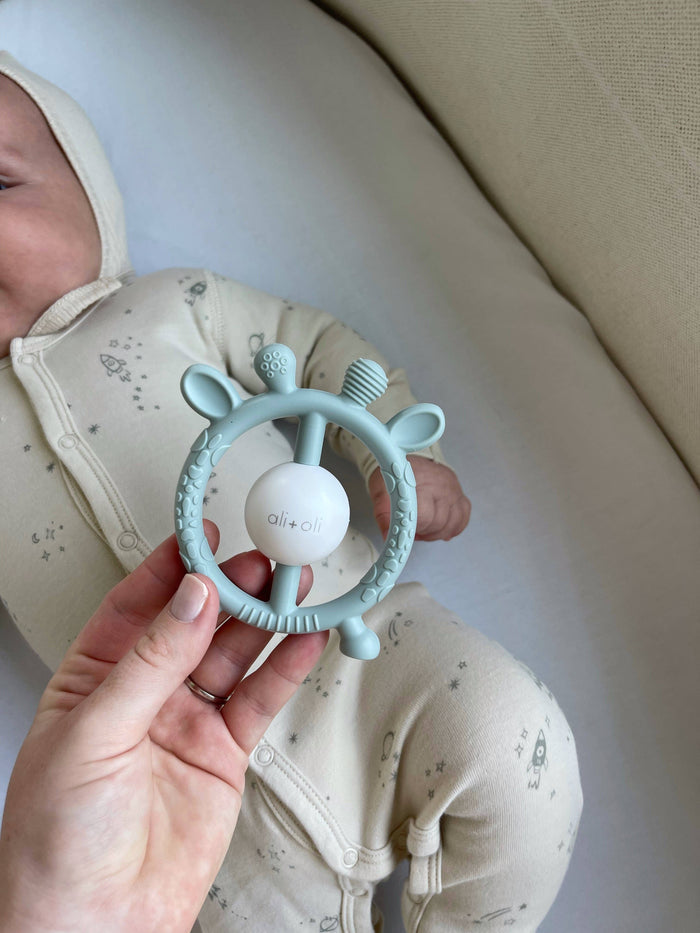 Giraffe Teether Toy (Mist)