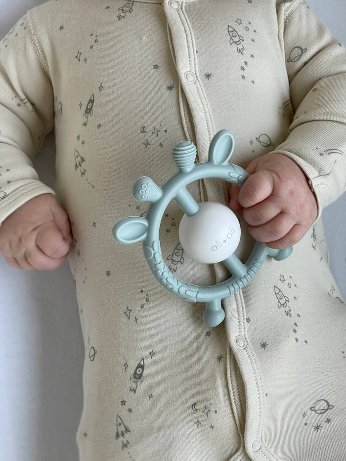 Giraffe Teether Toy (Mist)