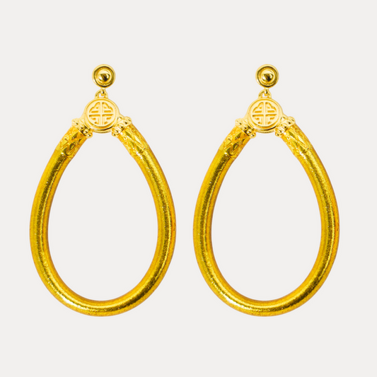 Gold All Weather Earrings | BuDhaGirl