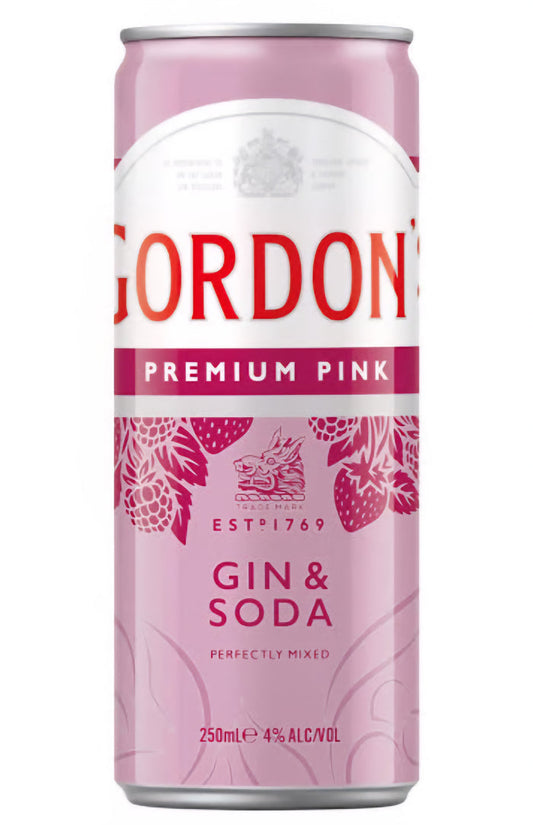 GORDONS - Gin & Soda premium pink