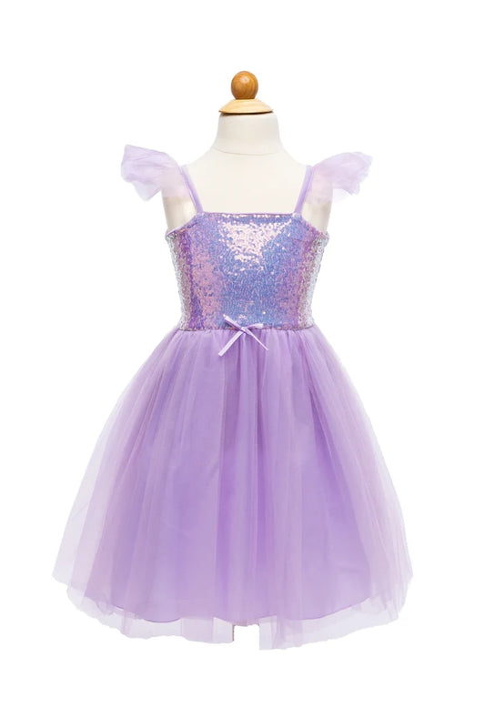 Great Pretenders Sequins Princess Dress Lilac 5-6