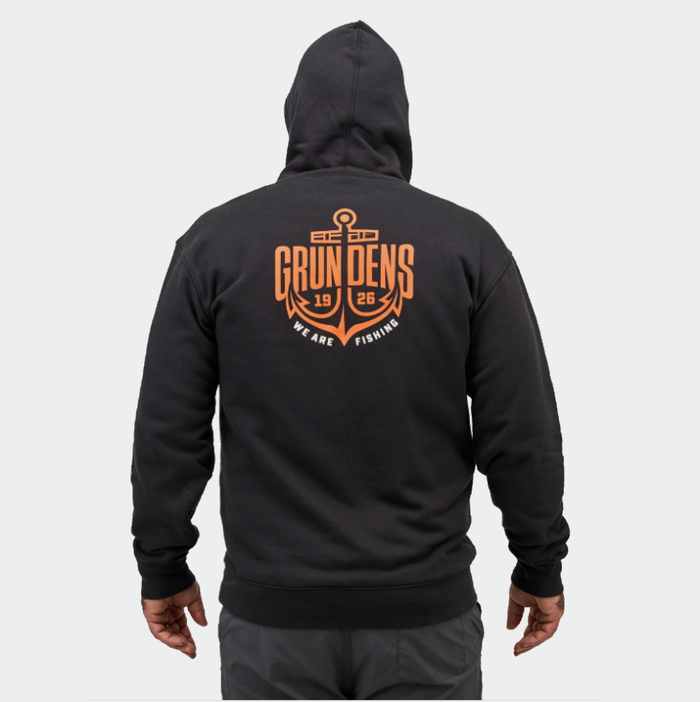 Grundéns Men's Displacement DWR Anchor Graphic Hoodie Sweatshirts & Hoodies Grundens