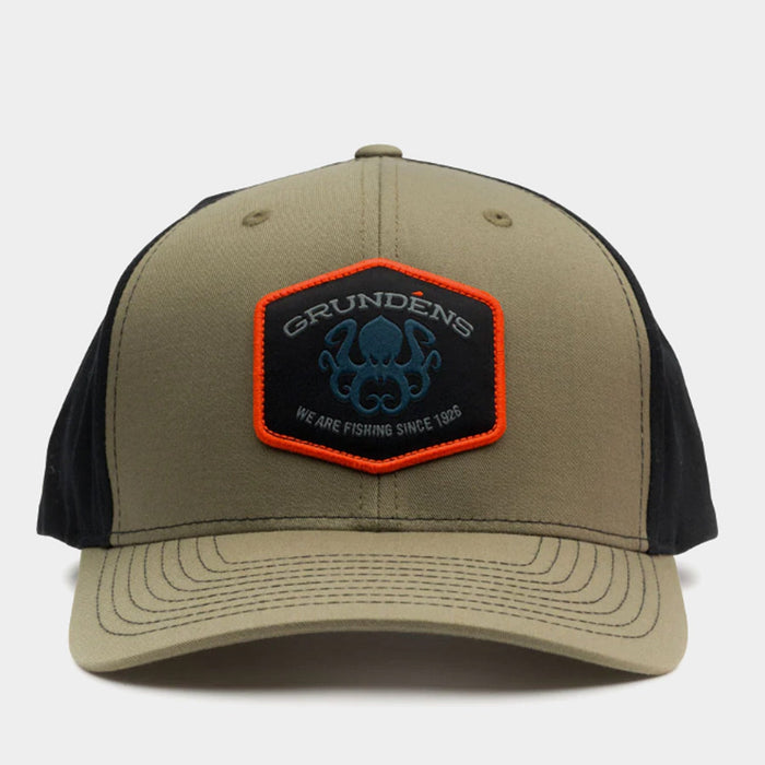 Grundens Men's Kracken Trucker 312 Hat Hats & Caps Grundens Loden/Black OS