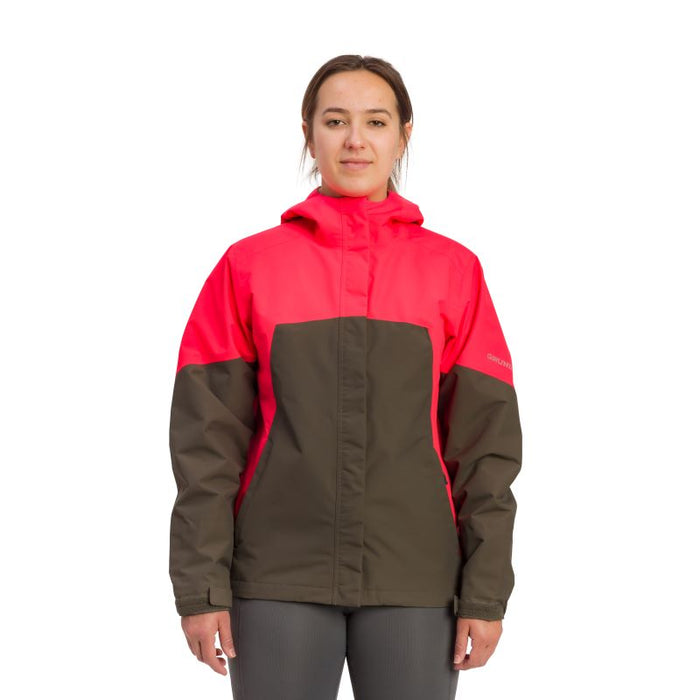Grundéns Women's Waterproof Pisces Commercial Fishing Jacket Jackets & Coats Grundens Fiery Coral/Crocodile 2XL Reg