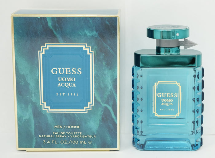 Guess Uomo Acqua Eau de Toilette for Men - 100 ML - authentic fragrance from Brands Warehouse Canada