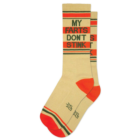 Gym Crew Socks-My Farts Don't Stink