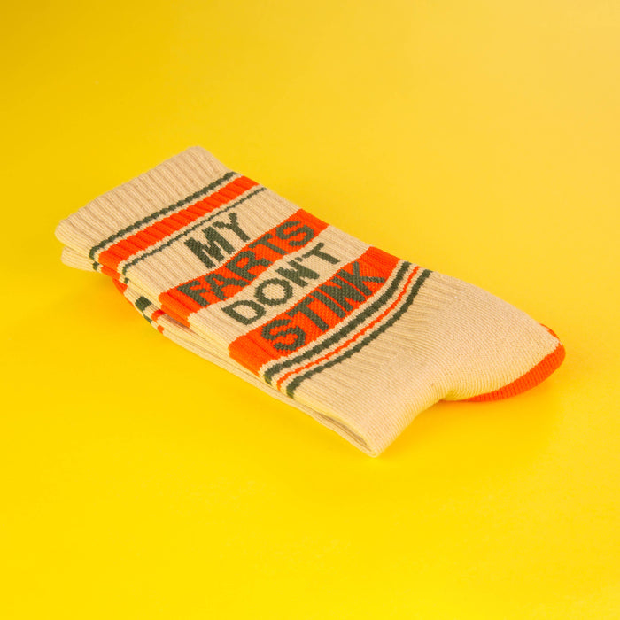 Gym Crew Socks-My Farts Don't Stink