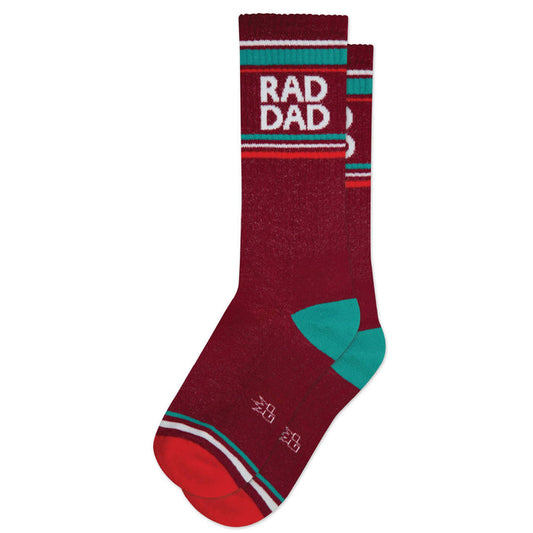 Gym Crew Socks-Rad Dad