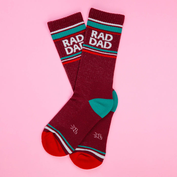 Gym Crew Socks-Rad Dad