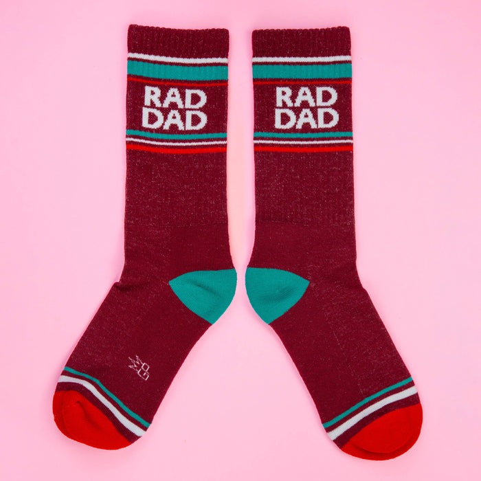 Gym Crew Socks-Rad Dad