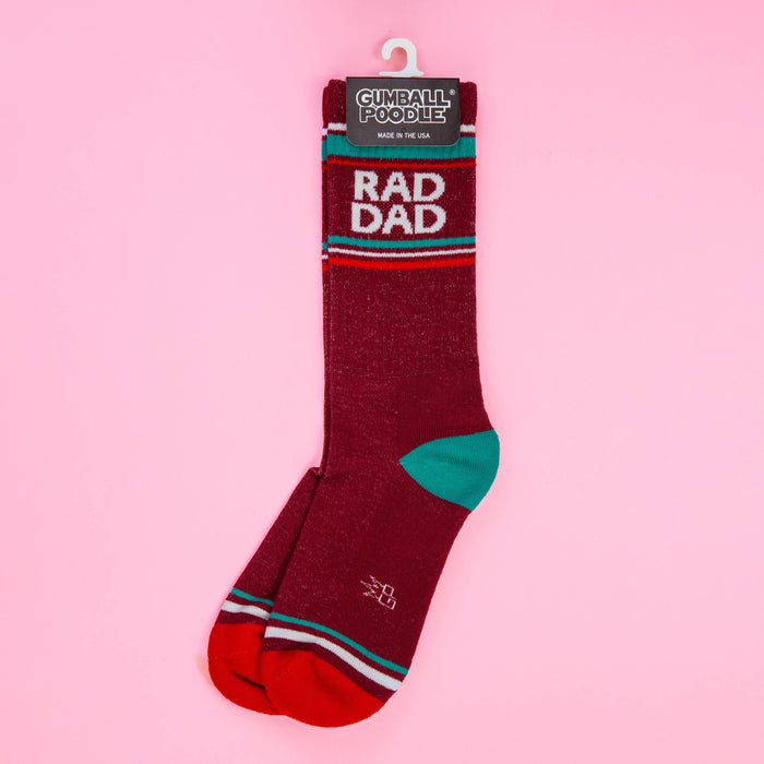 Gym Crew Socks-Rad Dad