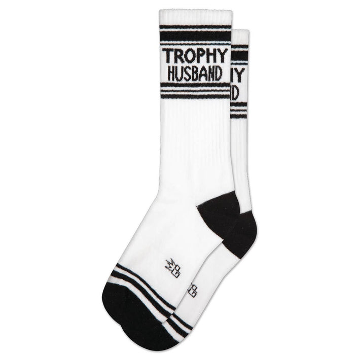 Gym Crew Socks-Trophy Husband