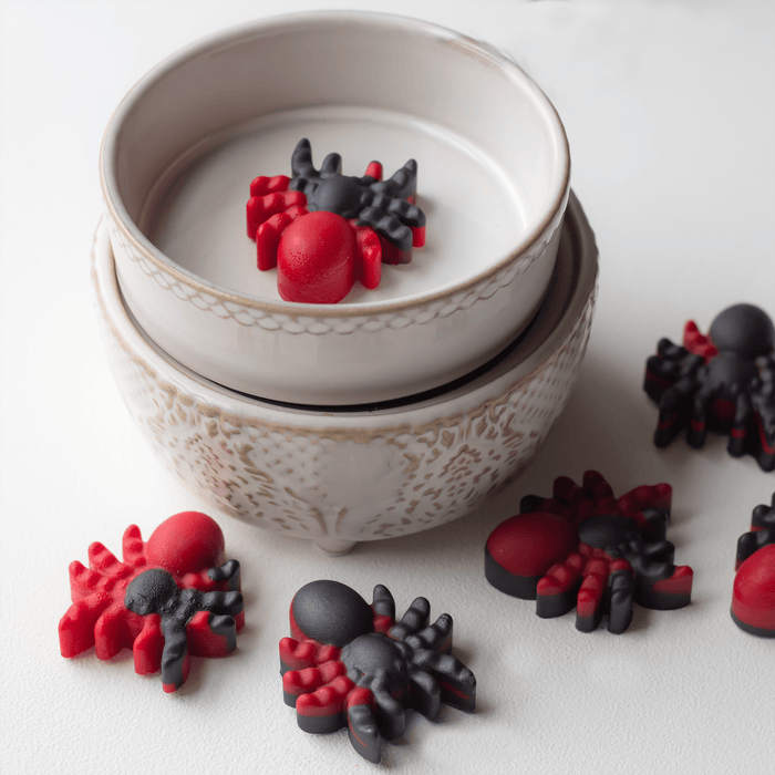 Halloween Spider Wax Melts The Upside Down Set Box - Jarful House