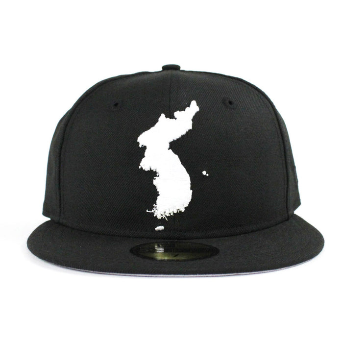 HANBANDO New Era 59Fifty Fitted Hat (Black Gray Under Brim)