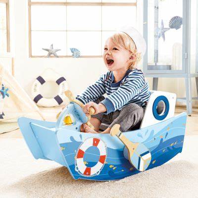 Hape Captain's Rocking Boat 5 Pce