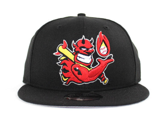 Hellrazors New Era 9Fifty Snapback Hats (BLACK GRAY UNDER BRIM)