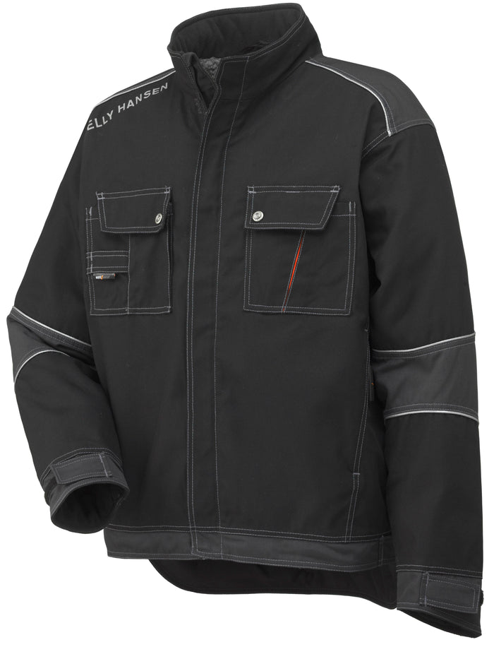 Helly Hansen Men's Chelsea Lined Jacket Jackets & Coats Helly Hansen Black/Charcoal S Reg
