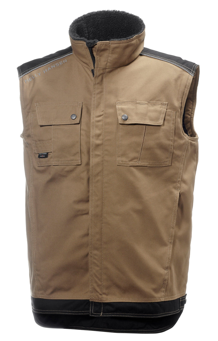 Helly Hansen Men's Chelsea Lined Vest Vests Helly Hansen Timber 2XL Reg