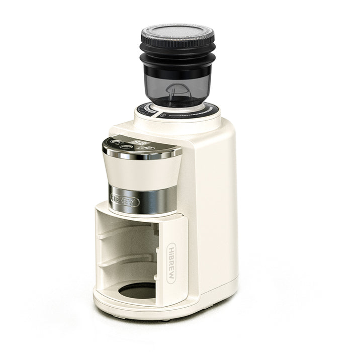 HiBREW Automatic Burr Mill Electric Coffee Grinder with 31 Gears  Visual Bean Storage G3A