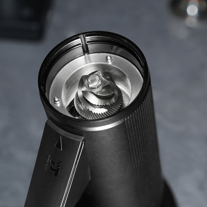 HiBREW G5 Plus Coffee Grinder | 48mm Conical Burr, Adjustable Timer & Dual-Speed Grinding