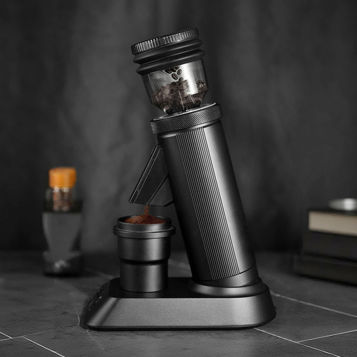 HiBREW G5 Plus Coffee Grinder | 48mm Conical Burr, Adjustable Timer & Dual-Speed Grinding