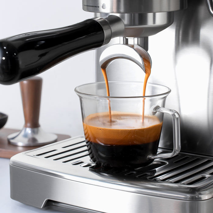 HiBREW H10 Semi-Automatic Espresso Machine | 15Bar Pump | 1.8L Tank | Adjustable Temperature Control