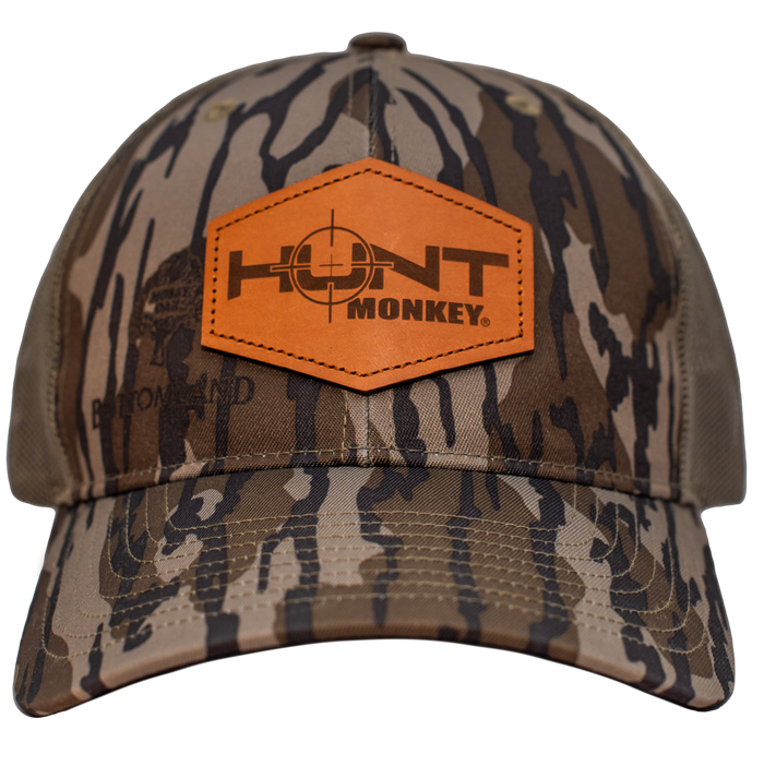 HM802 - Leather Patch Hat     Richardson 112