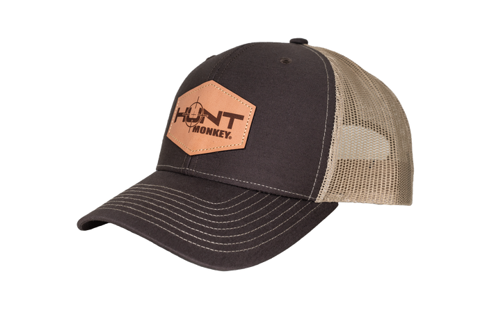 HM802 - Leather Patch Hat     Richardson 112