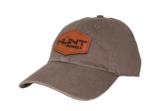 HM802 - Leather Patch Hat     Richardson 112