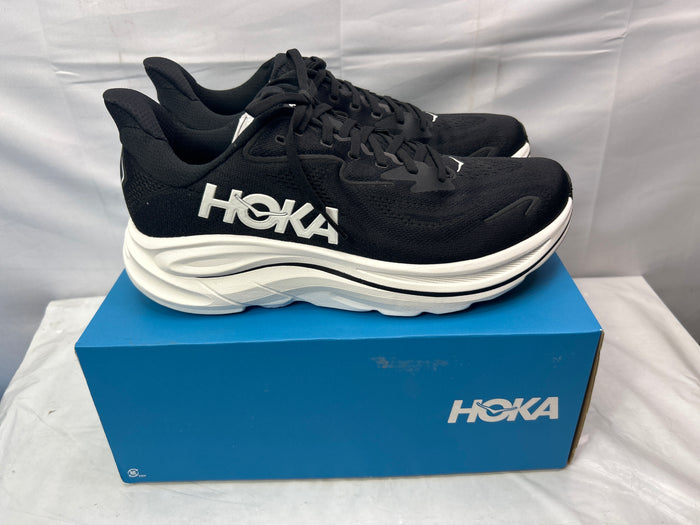HOKA Men’s Clifton 10 BWHT Size 10.5D *New