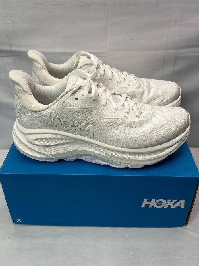 HOKA Men’s Clifton 10 WWH Size 9D *New