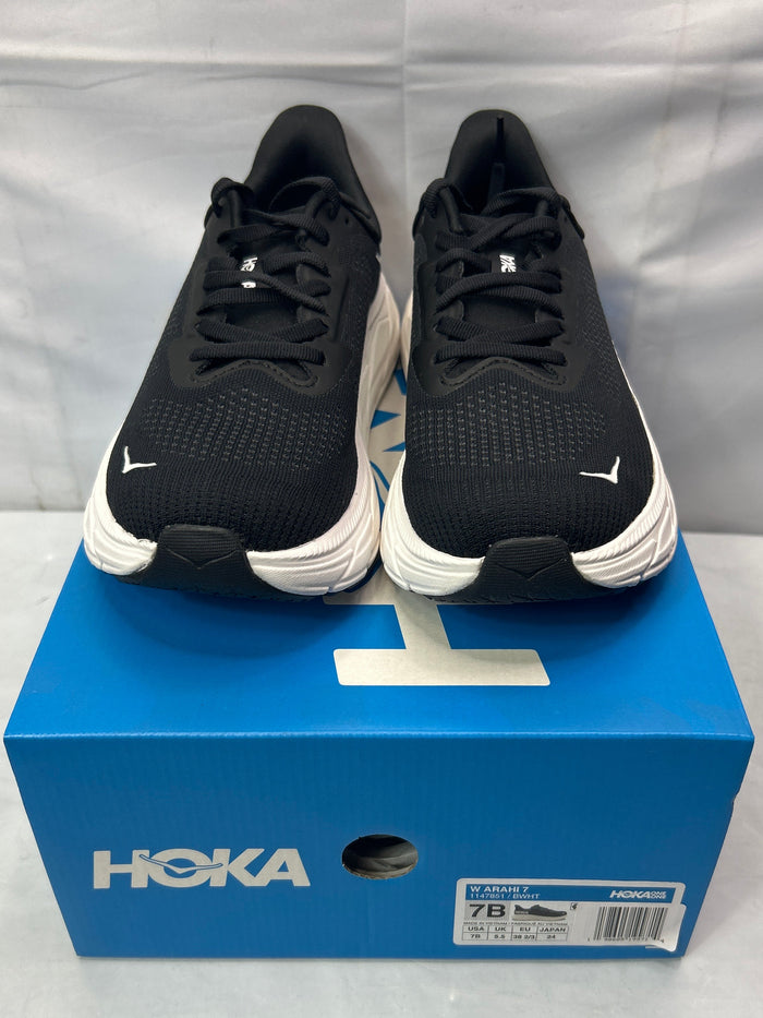 HOKA Women’s Arahi 7 BWHT Size 7B *New
