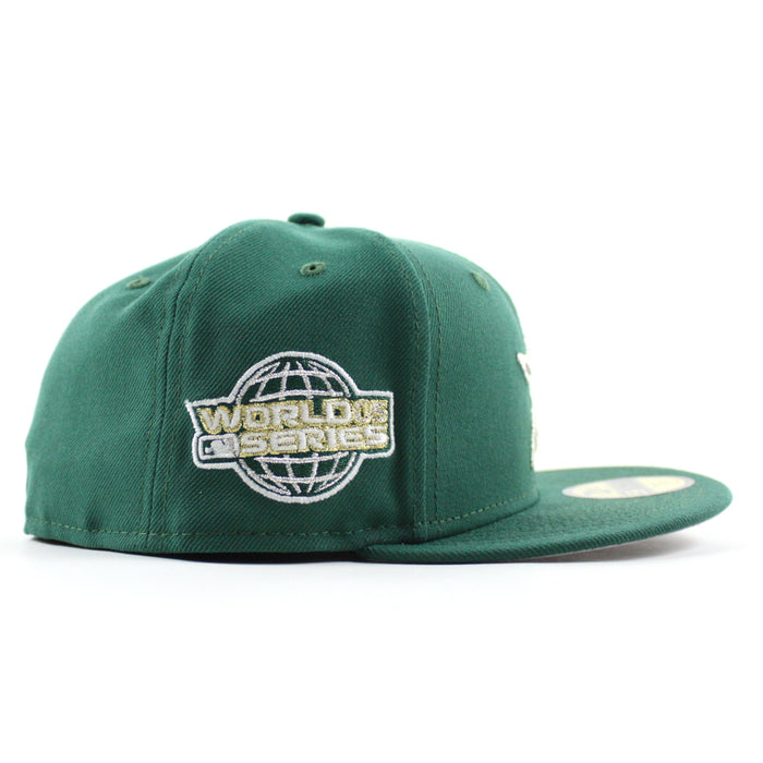 Houston Astros 2005 World Series New Era 59Fifty Fitted Hat (Emerald Green Gray Under Brim)