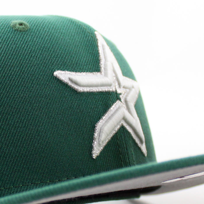 Houston Astros 2005 World Series New Era 59Fifty Fitted Hat (Emerald Green Gray Under Brim)