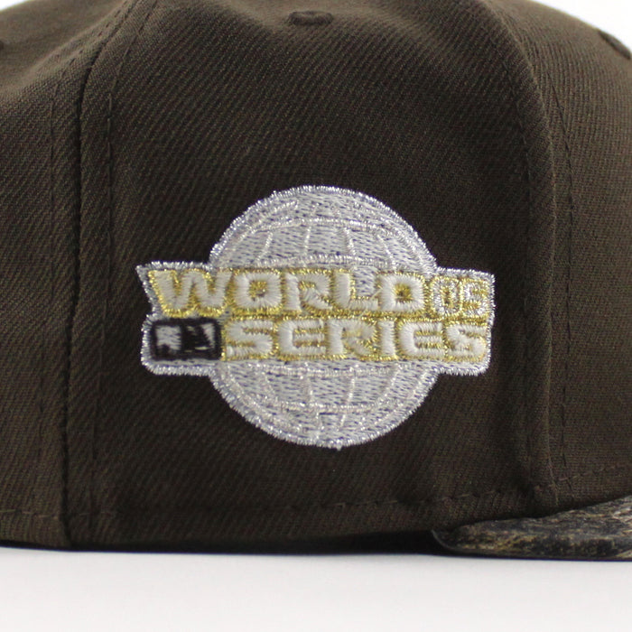 Houston Astros 2005 World Series New Era 59Fifty Fitted Hat (Walnut RealTree Camo Gray Under Brim)