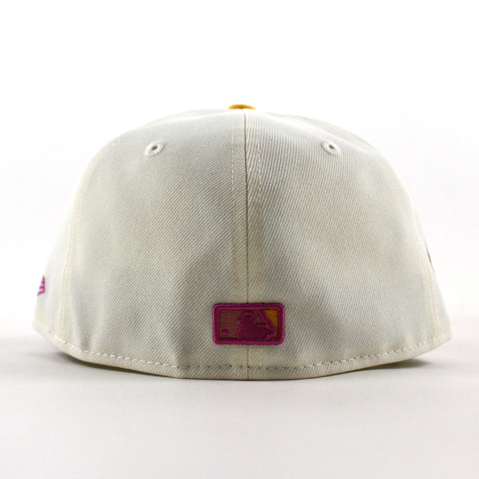 Houston Astros 35 Great Years New Era 59Fifty Fitted Hat (Chrome White Black Gray Under Brim)
