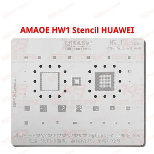 HUAWEI HW1 Stencil AMAOE