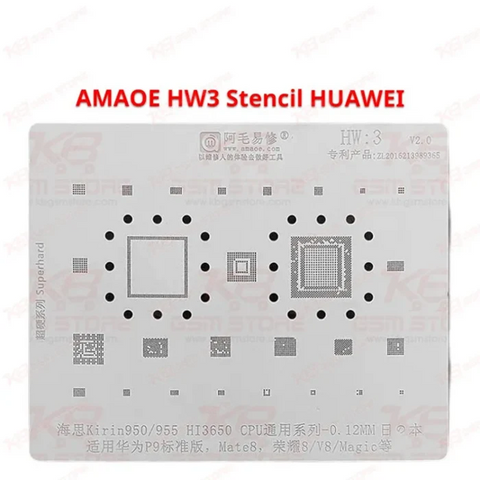 HUAWEI HW3 Stencil AMAOE