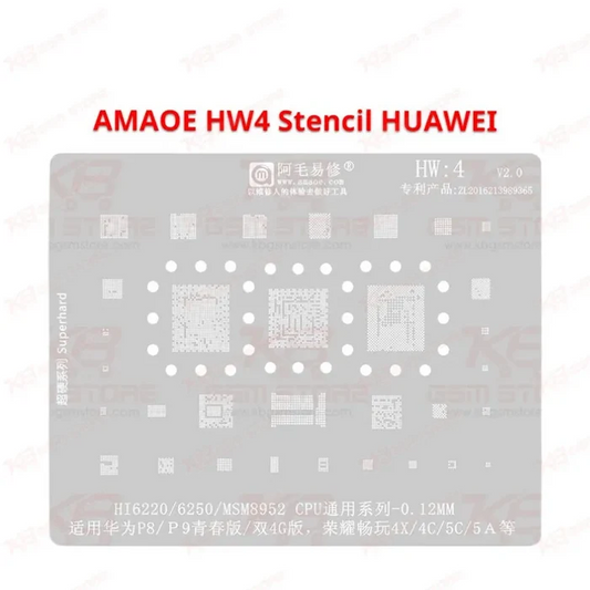 HUAWEI HW4 Stencil AMAOE