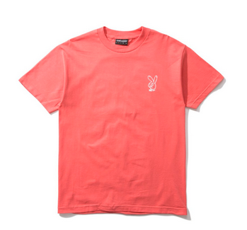 Hundreds x Playboy Peace Sign T-Shirt (Pink)