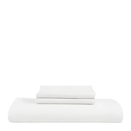 Hypoallergenic Soft & Breathable Bamboo Bed Sheet Set - White