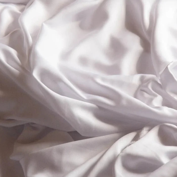 Hypoallergenic Soft & Breathable Bamboo Bed Sheet Set - White