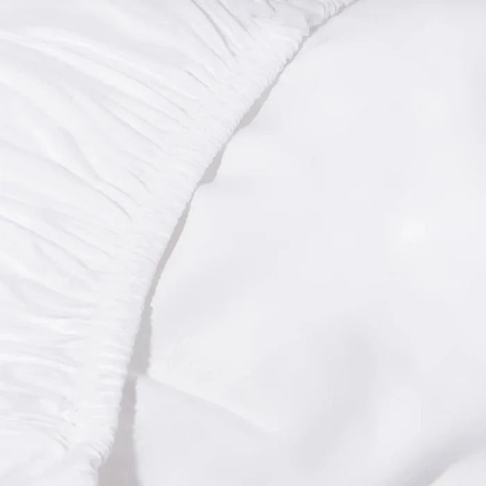 Hypoallergenic Soft & Breathable Bamboo Bed Sheet Set - White