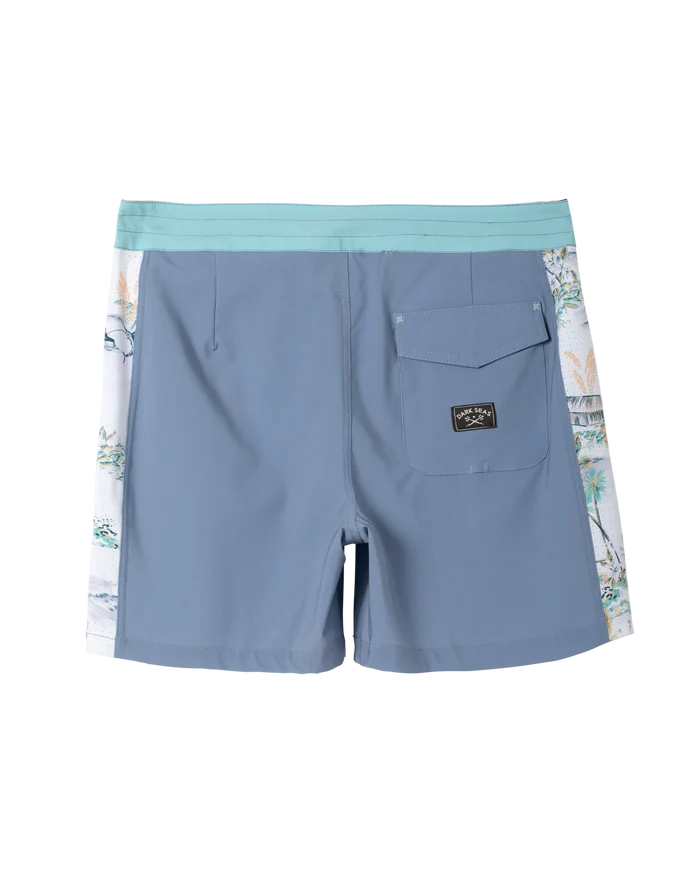 Dark Seas Intercoastal Boardshort back view
