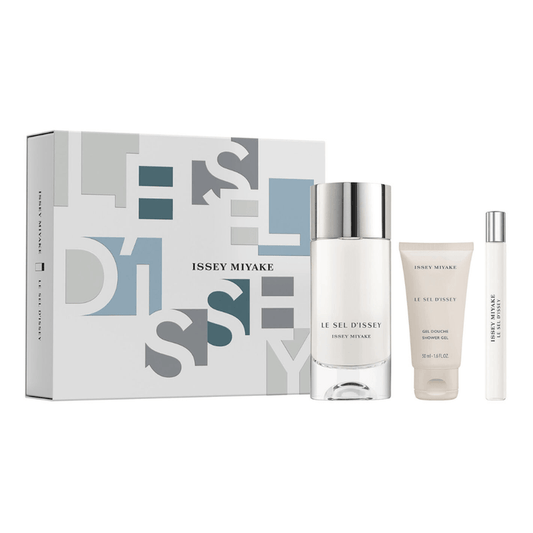 Issey Miyake Men's Aftershave Issey Miyake Le Sel D'Issey Eau de Toilette Men's Aftershave Gift Set (100ml + 50ml Shower Gel + 10ml)