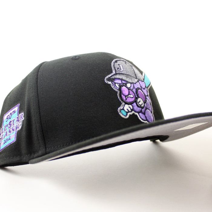 Jamestown Jammers All Star Classic New Era 59Fifty Fitted Hat (Black Gray Under Brim)