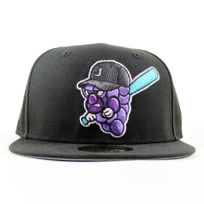 Jamestown Jammers All Star Classic New Era 59Fifty Fitted Hat (Black Gray Under Brim)