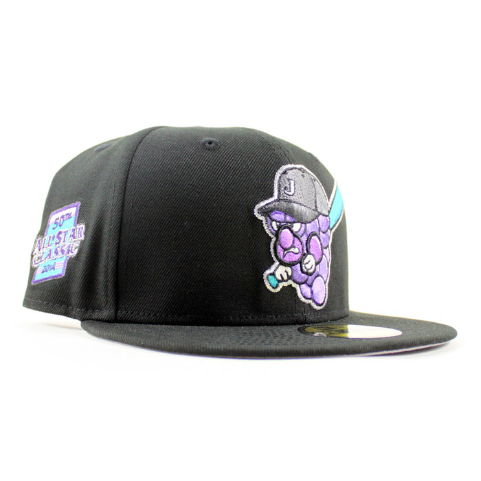 Jamestown Jammers All Star Classic New Era 59Fifty Fitted Hat (Black Gray Under Brim)