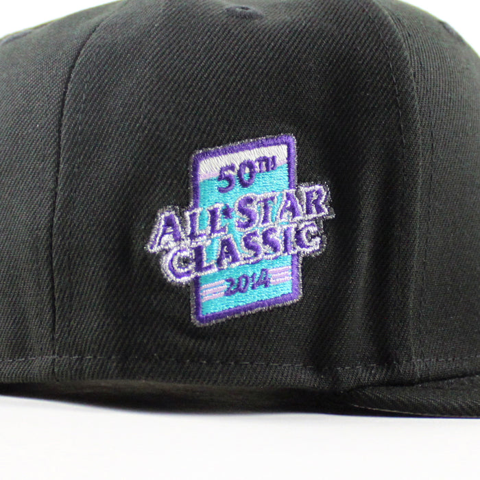 Jamestown Jammers All Star Classic New Era 59Fifty Fitted Hat (Black Gray Under Brim)