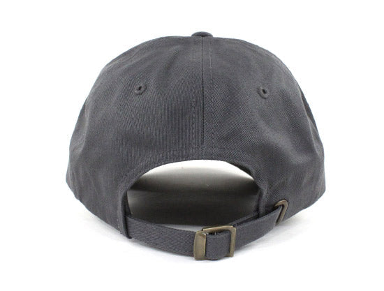 Jersey Dad Hat (Dark Gray White)